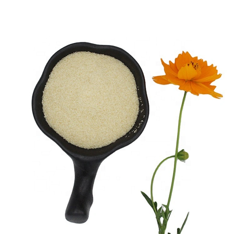 Hot Sell Food Thickener Light Yellow Granule Gelatin